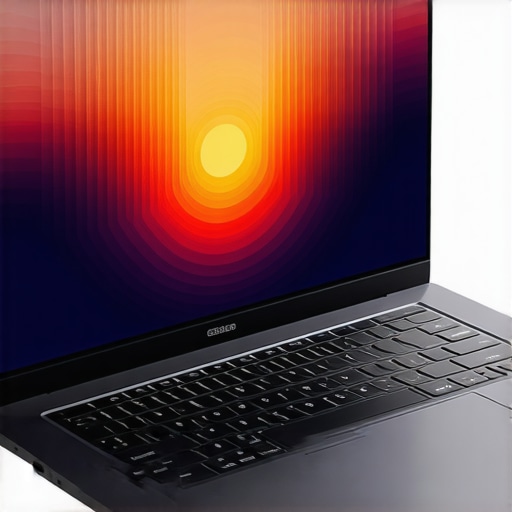 Laptop with high-res display and advanced hardware for creative work.