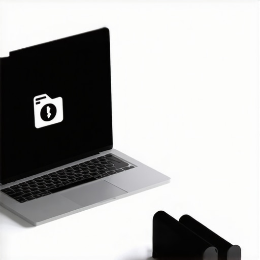 Maintaining Creative Laptops for Longevity Workspace with cleaning supplies, hardware upgrades, and system monitoring on a laptop display.