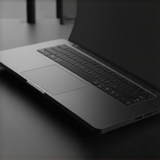 A sleek creator laptop showcasing its integrated antennas and ports for professional content creation