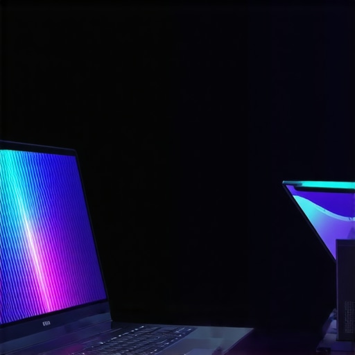Advanced cooling in creator laptops Creator laptop showcasing vapor chamber cooling and sleek design at a workspace