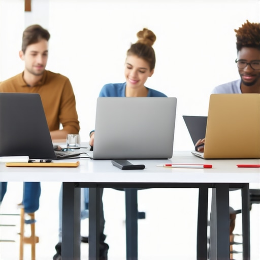 3 Laptops for Remote Collaboration in Creative Teams