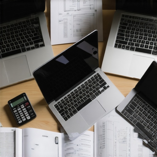 4 Laptops for Engineering Students Doing Finite Element Analysis