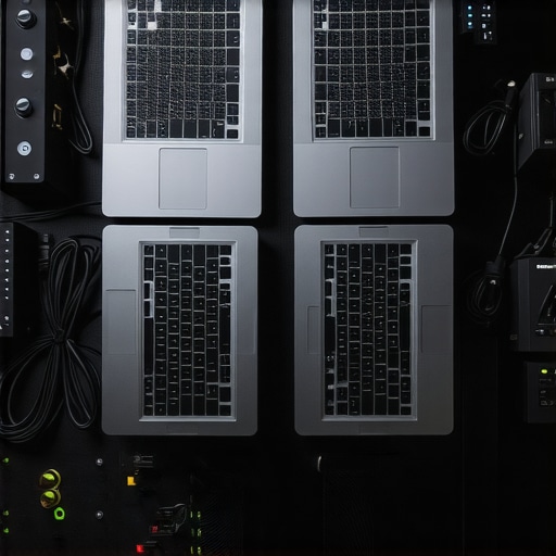 4 Laptops for Live Audio Mixing and Real-Time VST Effects