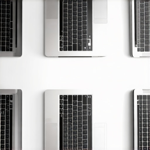 4 Laptops for Live Coding Streams and Web Development