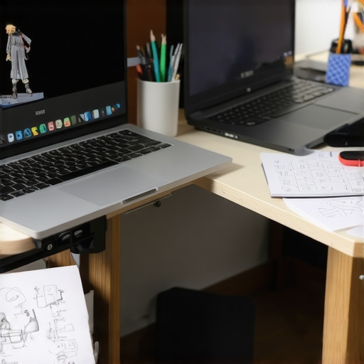 4 Laptops for Students Learning 3D Animation and Rigging