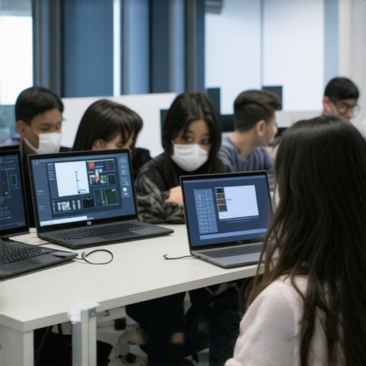 4 Student Laptops for Learning Unreal Engine and 3D Modeling
