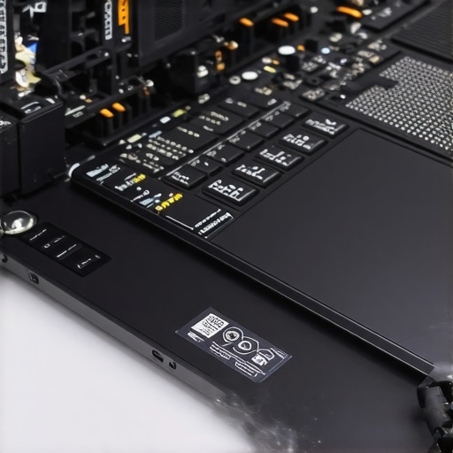 Laptop Maintenance: Cleaning Interior Dust A person cleaning dust out of a laptop's interior with compressed air to ensure optimal cooling.