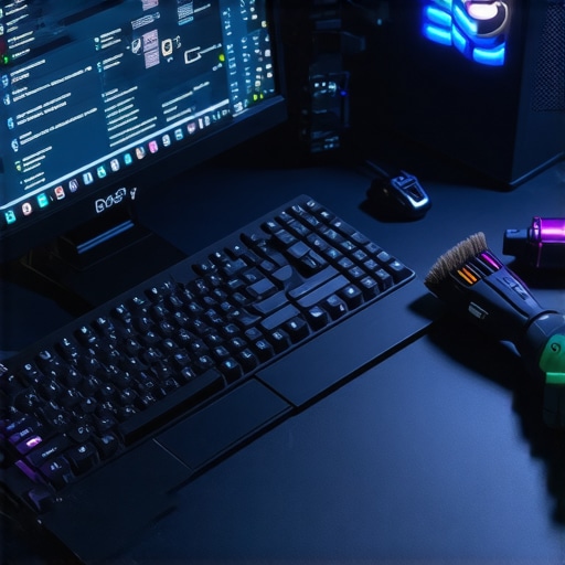 Laptop maintenance tools and software in use for long-term performance