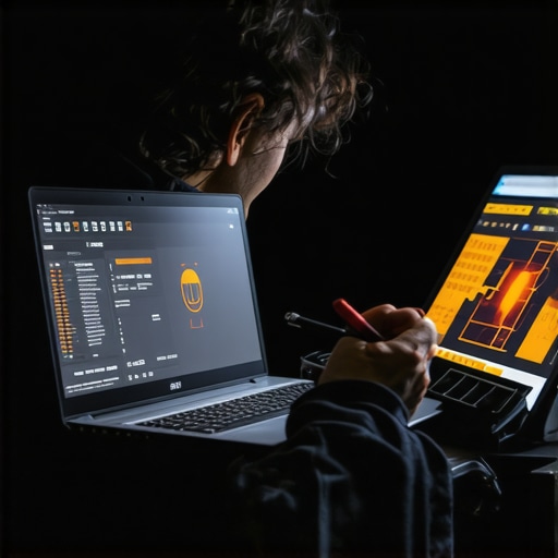 Monitoring Your Creative Laptop Expert using hardware monitoring tools on a high-end creative laptop