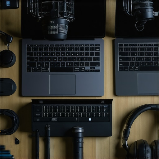 3 laptops with enough ports for a full podcast setup