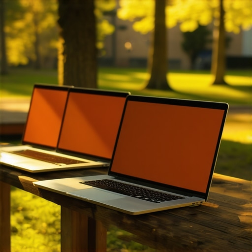 4 laptops with the brightest screens for outdoor work