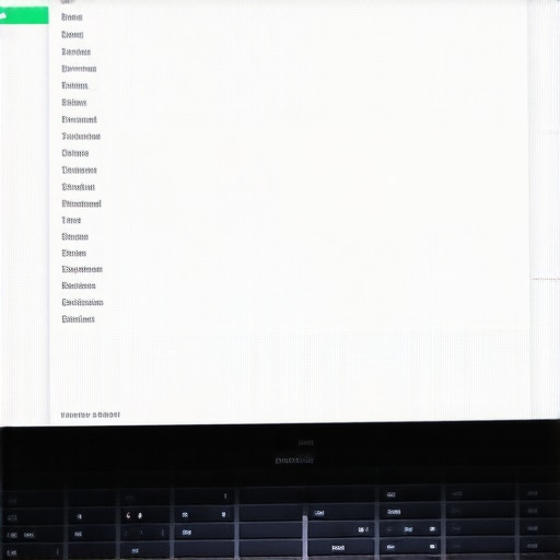 Laptop with Resource Monitoring Laptop screen displaying resource usage in Task Manager for system optimization.