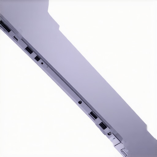 Optimized Creator Laptop Setup for Speed A sleek creator laptop with visible cooling system and fast SSD drive for efficient After Effects previews
