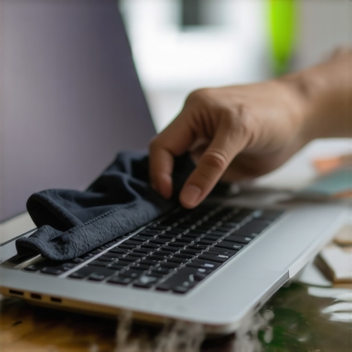 Why your laptop is getting dusty and how to clean it safely