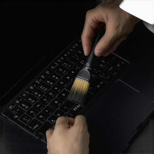 Cleaning dust from creator laptop fans