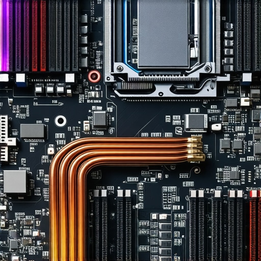 An intricate look at the internal cooling system of a creator laptop designed to prevent thermal throttling during heavy workloads.