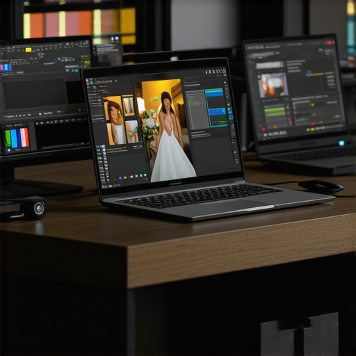 3 editing laptops for wedding videographers with massive files