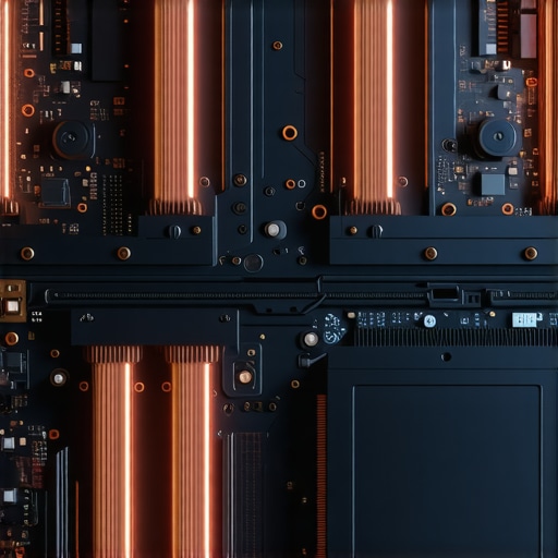 Advanced Laptop Thermal Management and Cooling Systems Close-up of laptop internal heat pipes and cooling fans showing thermal management for creators.