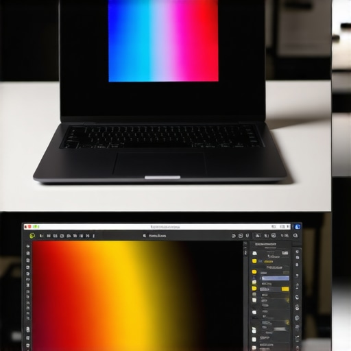 Comparison of color accuracy between professional creator laptops and standard gaming laptops.