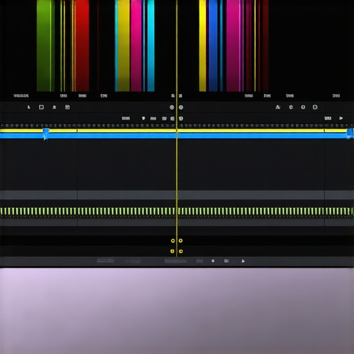 A split-screen comparison showing how professional color calibration improves the visual quality of a video editing timeline.