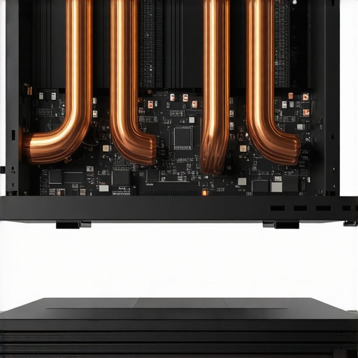 Comparing Laptop Cooling for 3D Workloads Diagram of laptop cooling systems with heat pipes and fans for 3D rendering performance.