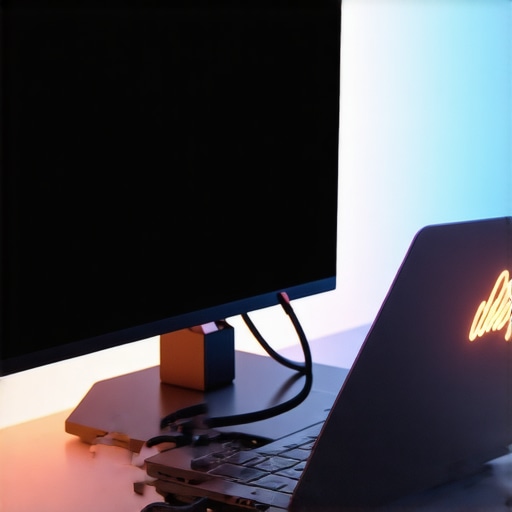 Connecting an external monitor to a laptop using Thunderbolt 4