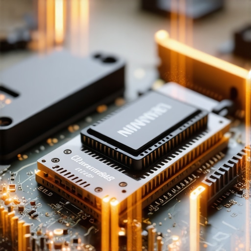 Internal view of laptop RAM and SSD highlighting high-speed data throughput for live streaming.
