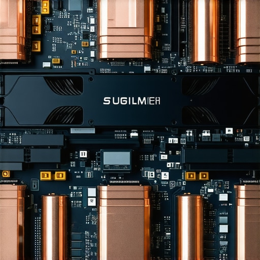 Internal view of a laptop cooling system with copper heat pipes and dual fans for scientific computing