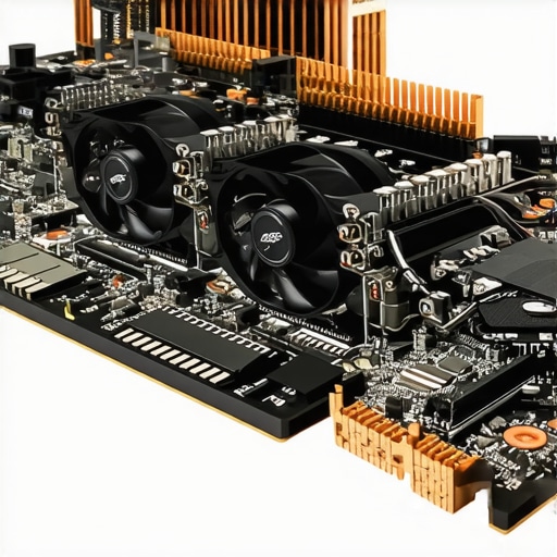 Internal cooling system of a professional creator laptop Close-up of laptop heat pipes and fans demonstrating thermal management.