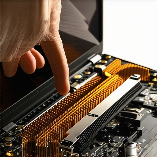 Laptop Cooling System Maintenance Cleaning dust from a laptop's dual fans and copper heat pipes.