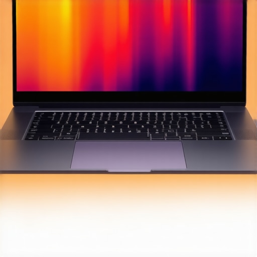 Laptop Thermal Management for Creators Thermal heat map showing a laptop overheating during a video export.