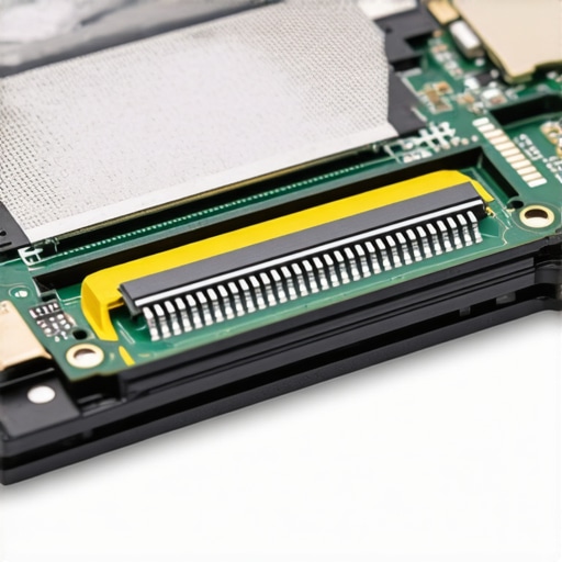 Laptop thermal cooling design close up Inside view of a laptop showing the thermal cooling system and heat pipes