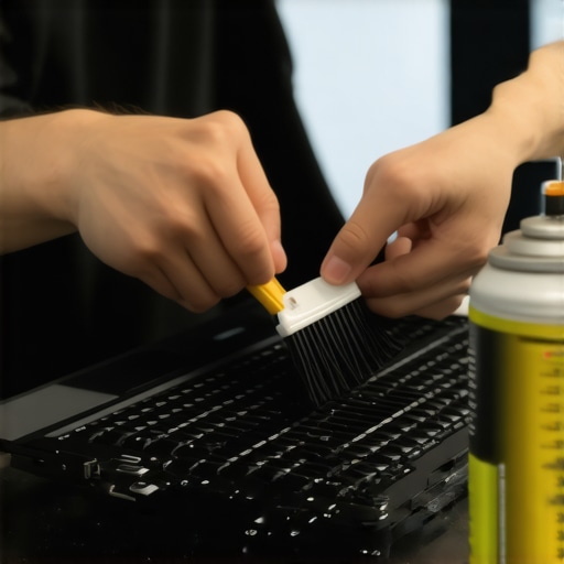 Maintaining Laptop Cooling for Virtual Machines Cleaning laptop cooling fans to prevent thermal throttling during virtual machine virtualization
