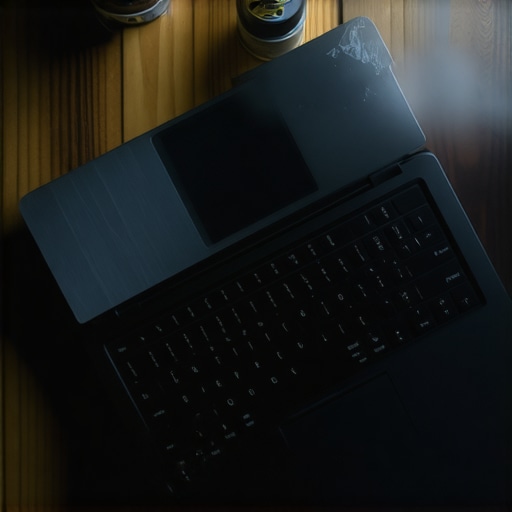 Maintaining a high-end creator laptop A creator cleaning their laptop to maintain 1440p streaming performance