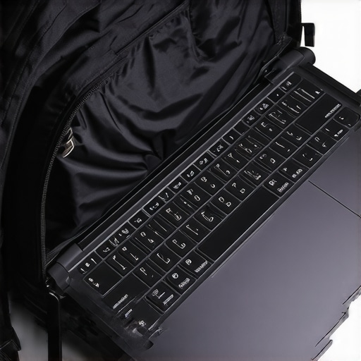 Managing Thermal Fluctuations in Waterproof Bags A high-end laptop being placed into a waterproof backpack while still warm