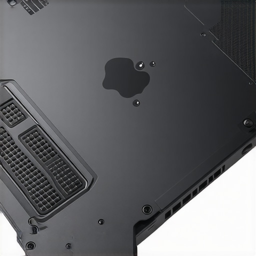 Mechanical Drainage Holes on a Rugged Laptop A close-up shot of laptop drainage holes designed for spill protection.