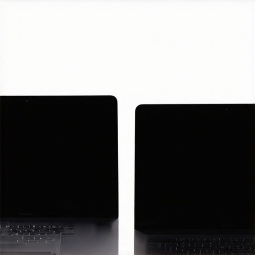 OLED vs IPS Contrast Comparison for Designers Visual difference between OLED true blacks and IPS backlight bleed on creative laptops