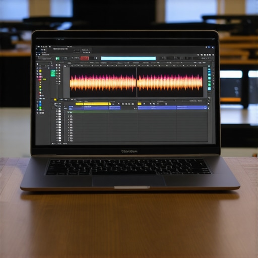 Optimized Editing Workspace for DaVinci Resolve A pro-grade laptop displaying a DaVinci Resolve video editing timeline with color nodes.