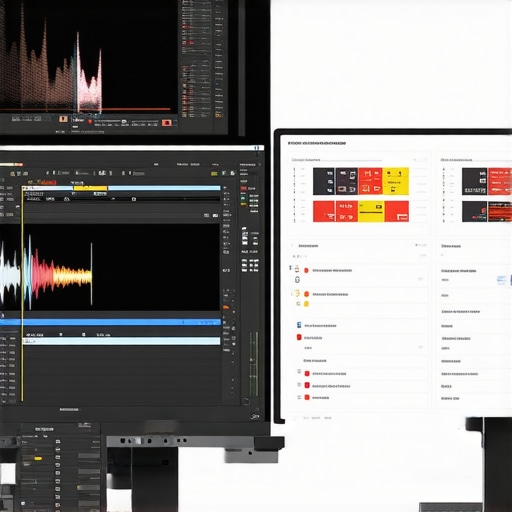 Optimizing Hardware for Professional Creative Workflows High-end laptop displaying video editing software and color calibration tools for professional creators.