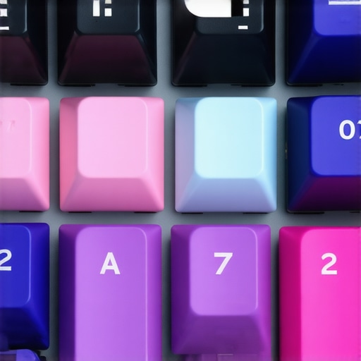 Premium Mechanical Keyboard with Tactile Switches for Professional Creators Close-up of a Tenkeyless mechanical keyboard showing internal tactile switches and matte PBT keycaps.