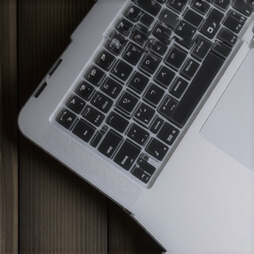 Premium Tactile Laptop Keyboard Close-up view of a laptop keyboard with significant key travel for comfortable typing.