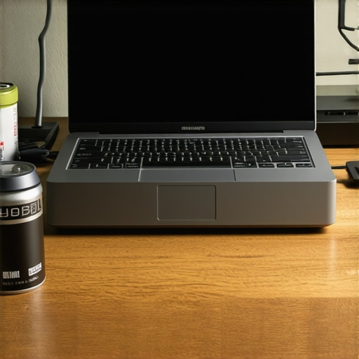 Professional Creative Laptop Maintenance Setup High-end laptop maintenance and scaling tools on a studio desk
