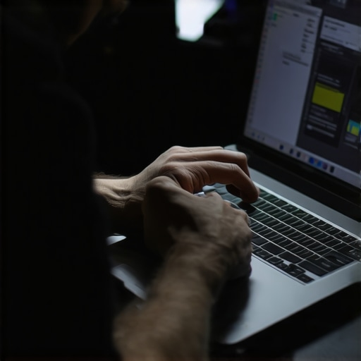 Professional Hardware Calibration for Design Laptops A designer calibrating their laptop screen with a professional colorimeter for print accuracy.