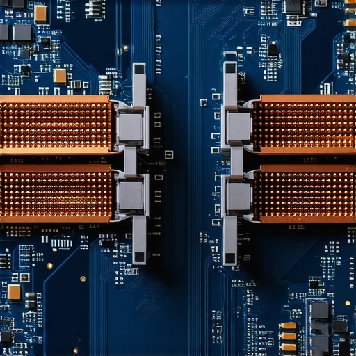 Professional Laptop Cooling Architecture Internal view of a laptop cooling system showing heat pipes and VRM components.