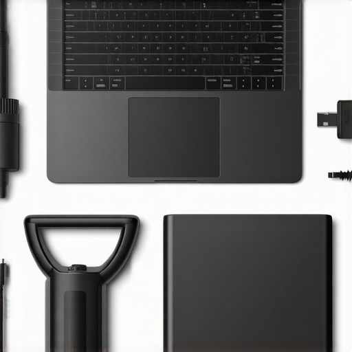 A creator performing maintenance on a high-end laptop to prevent thermal throttling.