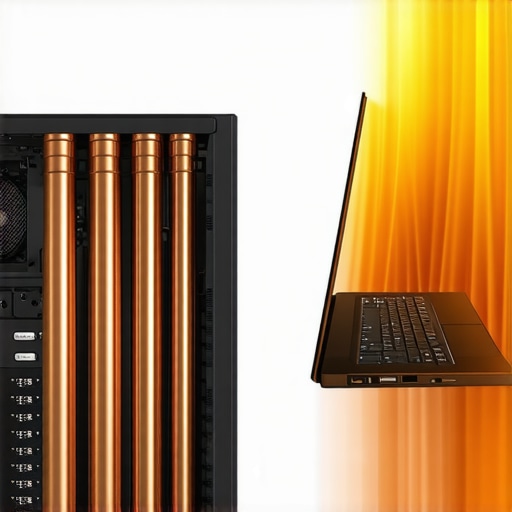 Professional Thermal Management vs Thin Laptop Throttling Comparison of professional laptop cooling systems versus thin laptop thermal issues for content creators