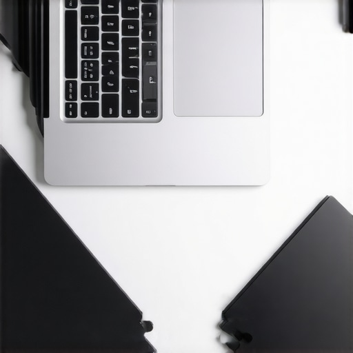 A clean desk with a laptop and creative tools for high-performance editing