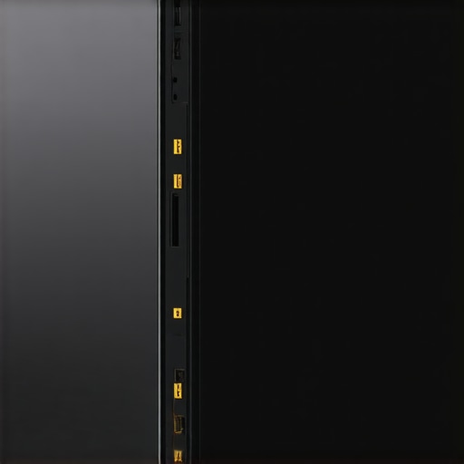 Close up of laptop thermal management and cooling vents