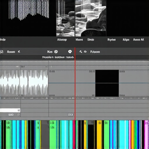A comparison showing the visual difference between a low-resolution proxy file and a high-resolution native video file in an editing timeline.