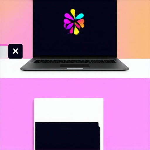 Screen vs Print Color Mismatch A comparison between digital sRGB colors on a laptop and physical CMYK colors on printed paper.